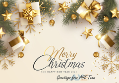 Componentes eletrônicos recém-chegados, dêem as boas vindas ao próximo Ano Novo.