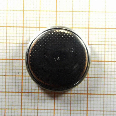 CR2025 Button Battery Holder Lithium 150mAh 3V 2025 Flat Top 20mm