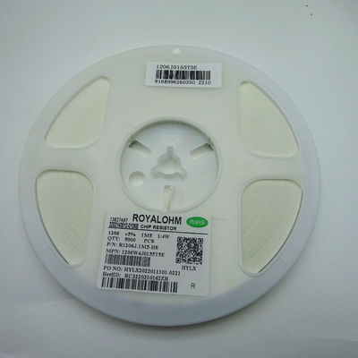 1206 1W 4W 5% 1.5M SMD Thick Metal Film Chip Resistors 1206W4J0155T5E