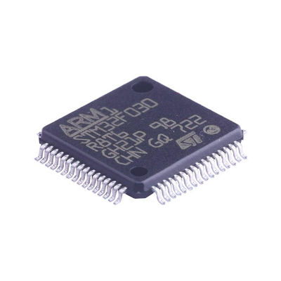 STM32F030R8T6 IC Microcontrolador de componentes eletrónicos, 32 bits, linha de valor, ARM Cortex-M0